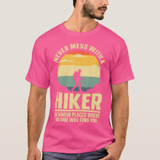 Best Hiking Art For Men Women Outdoor Hike Gear Hi T-Shirt