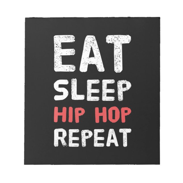 Best HipHop | Hip Hop Dance Dancing Notepad (Front)