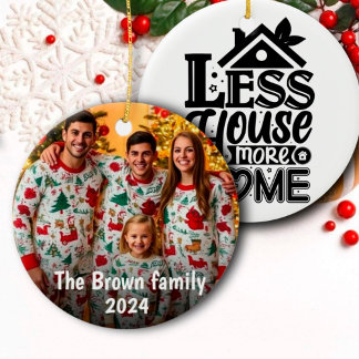 Best home decor custom Christmas Ceramic Ornament