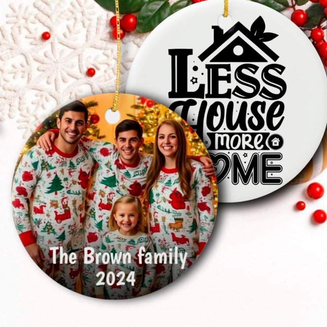 Best home decor custom Christmas Ceramic Ornament (Creator Uploaded)