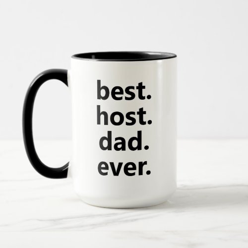 Best Host Dad Ever Coffee Mug