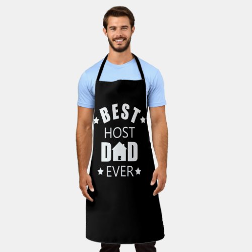 Best host dad ever funny fathers day apron