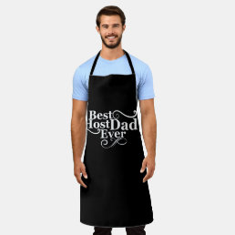 Best host dad ever funny fathers day gift apron