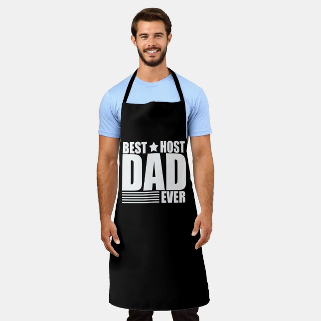 Best host dad ever happy fathers day gift ideas apron (Worn)