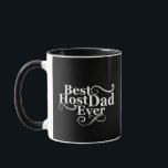 Best host dad ever happy fathers day gift ideas mug<br><div class="desc">"Best Host Dad Ever" is an original and funny graphic design for fathers with awesome typography font lettering, is a great gift idea for men, husbands, and grandpas, who will love this one-of-a-kind artwork—the best present for your wardrobe collection. If you like what you see, check out more awesome designs...</div>