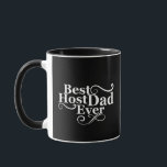 Best host dad ever happy fathers day gift ideas mug<br><div class="desc">"Best Host Dad Ever" is an original and funny graphic design for fathers with awesome typography font lettering, is a great gift idea for men, husbands, and grandpas, who will love this one-of-a-kind artwork—the best present for your wardrobe collection. If you like what you see, check out more awesome designs...</div>
