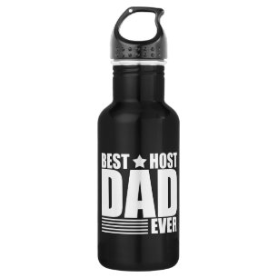 Best host dad ever happy fathers day gift ideas stainless steel water bottle