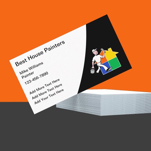 Best House Painter Business Card Dersign