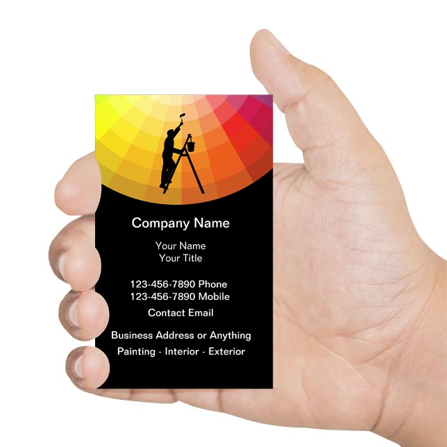 Best House Painter Business Cards (Creator Uploaded)