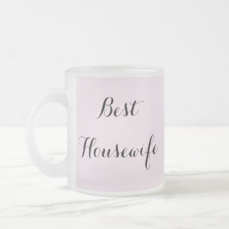 Best Housewife Frosted Glass Mug