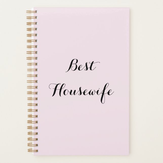 Best Housewife Planner (Front)