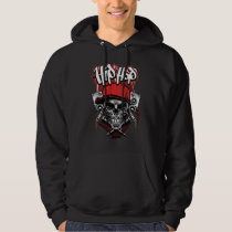 Best huddies design of skull with text hip hop  hoodie