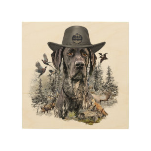 Best Hunting Dogs (GSP) Wood Wall Art