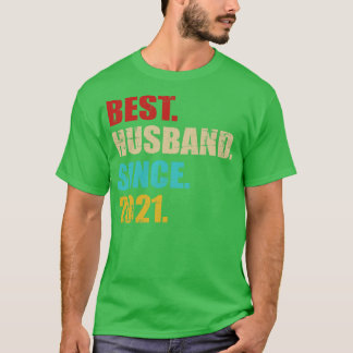Best hus since 2021 for 1st wedding anniversary vi T-Shirt