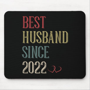 Best Husband 2022 3 Year 3rd Wedding Anniversary F Mouse Pad