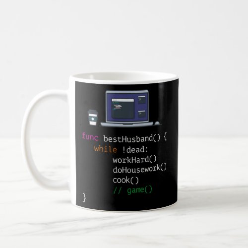 Best Husband Developer Programmer Coding Graphic F Coffee Mug