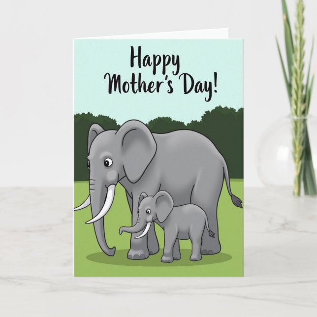 Best Husband Elephant Card (Front)