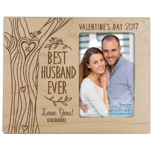 Best Husband Ever 8" x 10" Maple Picture Frame