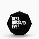 Best Husband Ever Acrylic Award<br><div class="desc">A great way to show your husband some appreciation.</div>