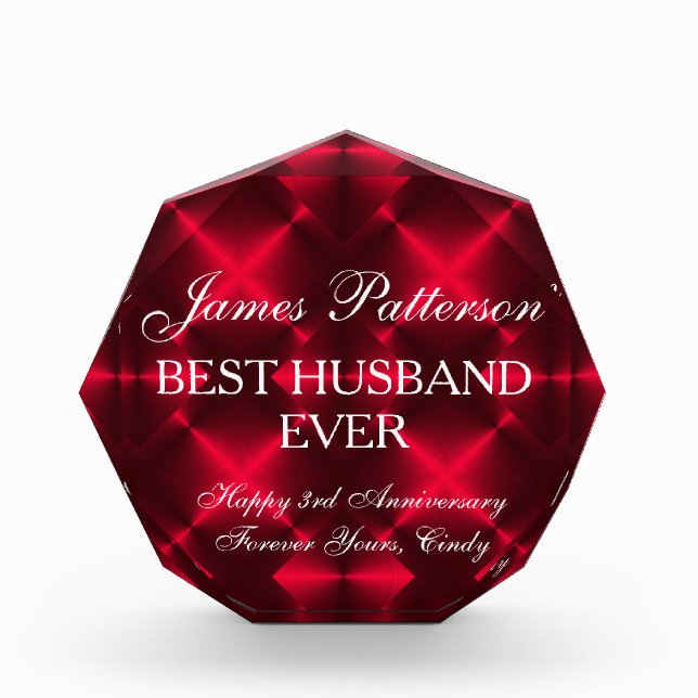 Best Husband Ever Award (Front)