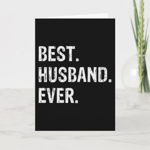Best Husband Ever Card