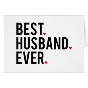Best husband ever cards