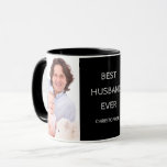 Best Husband Ever Custom Photo Mug<br><div class="desc">A modern and stylish gift for a husband featuring two of your photos with a text that says "Best Husband Ever" and a husband's name. Customize this design by adding the name and two of your favorite photos. The perfect gift for any husband to celebrate Valentine's Day, anniversary or as...</div>