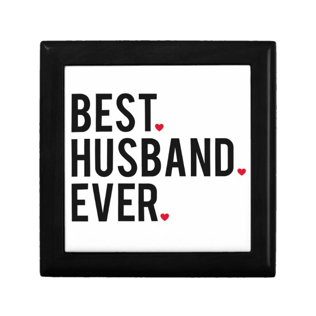 Best husband ever jewelry box (Front)