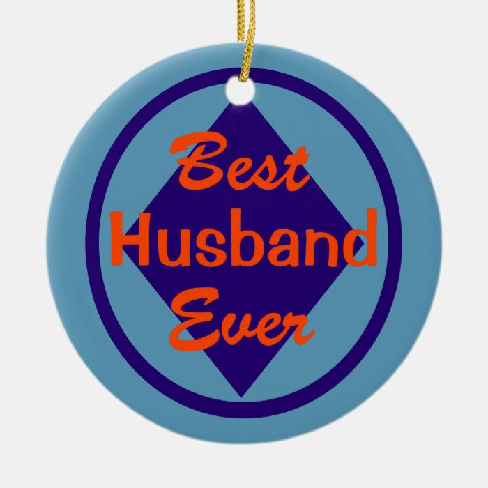 Best Husband Ever Personalized Ornament
