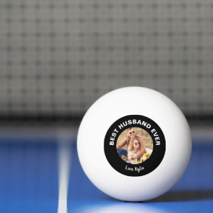 Best Husband Ever Photo Ping Pong Ball