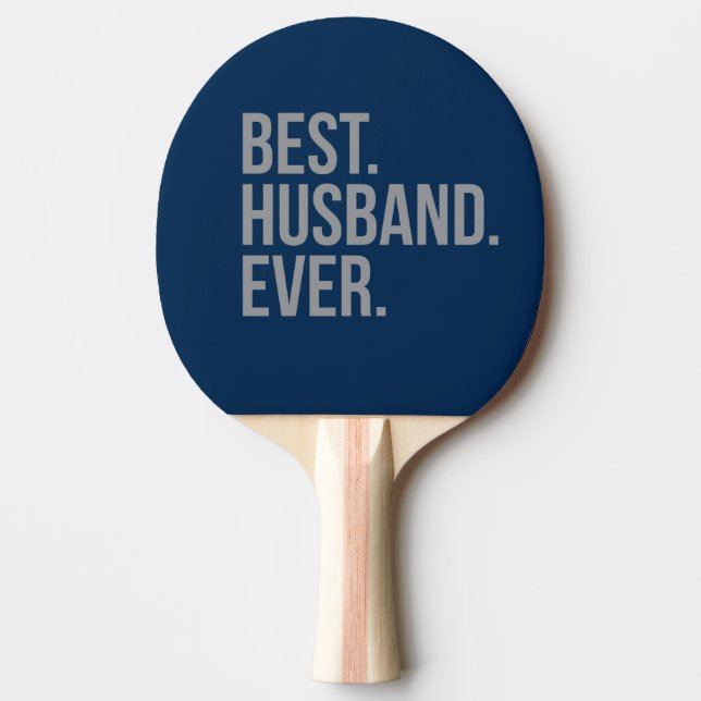 Best Husband Ever Ping-Pong Paddle (Front)