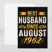 Best Husband Funny 58th Anniversary (Front/Back)