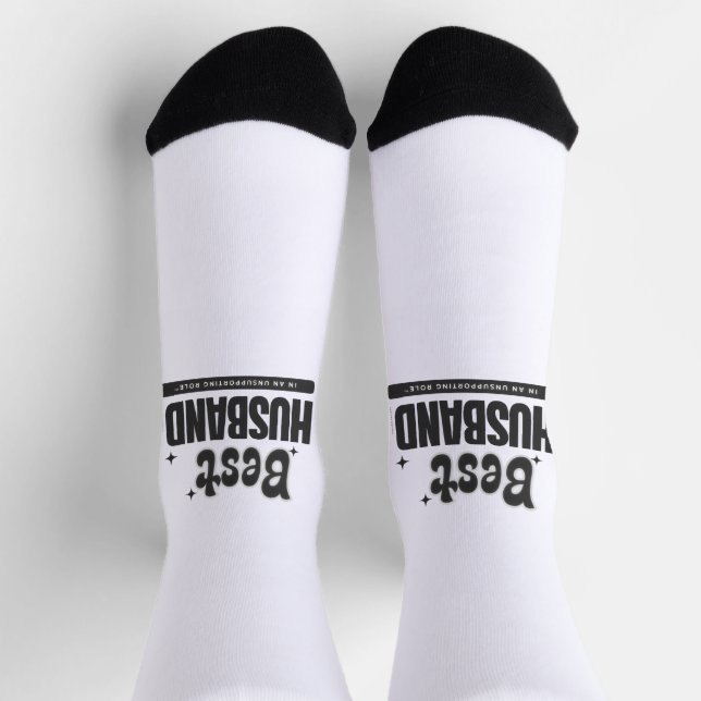 BEST HUSBAND in an Unsupporting Role- Socks (Top)