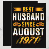 Best Husband Meaningfull Anniversary Parents (Front/Back)