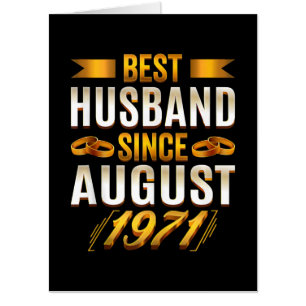 Best Husband Meaningfull Anniversary Parents Card