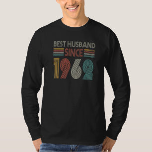 Best Husband Since 1962 60th wedding anniversary  T-Shirt