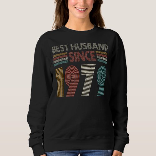 Best Husband Since 1972 50th wedding anniversary Sweatshirt