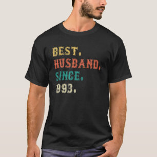 Best Husband Since 1993 29th Wedding Anniversary 2 T-Shirt