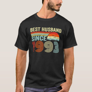 Best Husband Since 1993 29th Wedding Anniversary T-Shirt