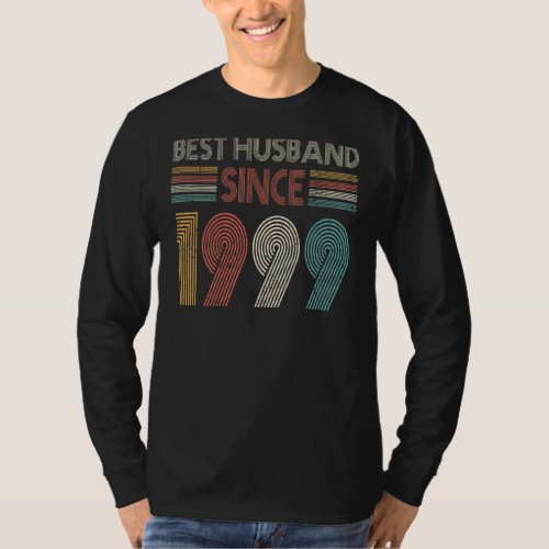 Best Husband Since 1999 23th wedding anniversary T_Shirt