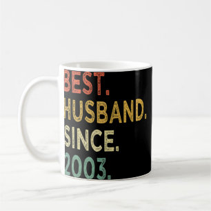 Best Husband Since 2003 19th Wedding Aniversary Coffee Mug