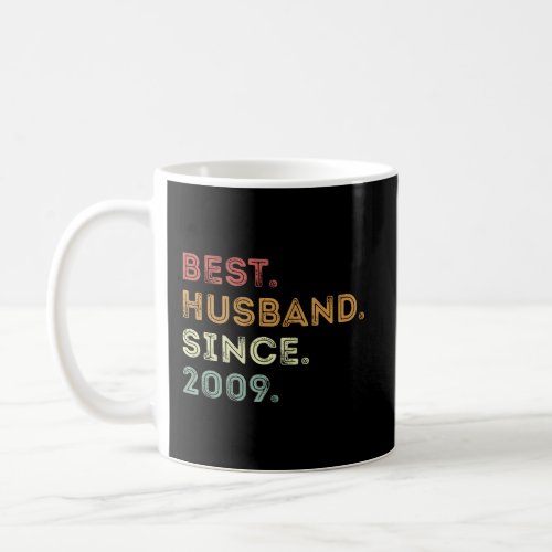 Best Husband Since 2009 Epic 11Th Wedding Annivers Coffee Mug