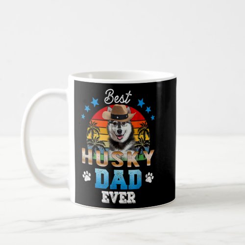 Best Husky Dad Ever Best Dad Dog   Men  Coffee Mug
