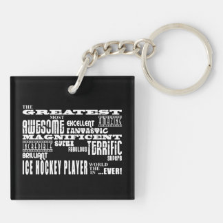 Best Ice Hockey Players Greatest Ice Hockey Player Keychain