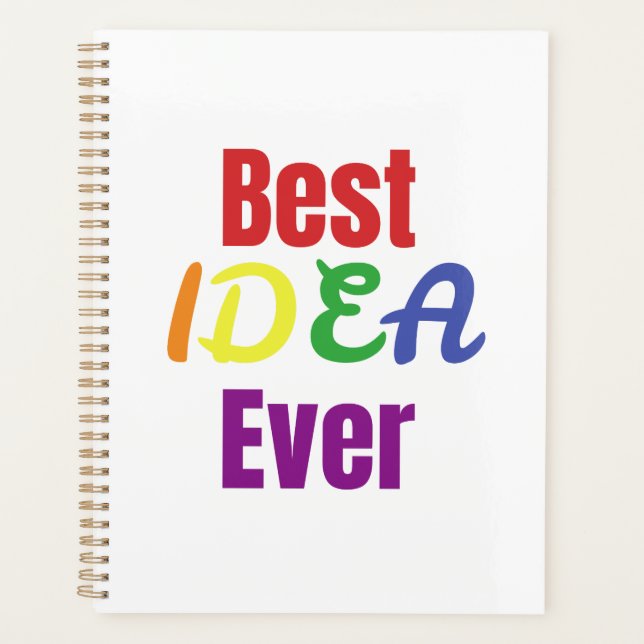Best Ideal Ever Planner (Front)