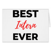 Best Intern Ever 2 (Front Horizontal)