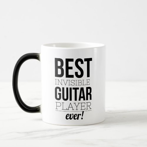 Best Invisible Guitar Player Magic Mug