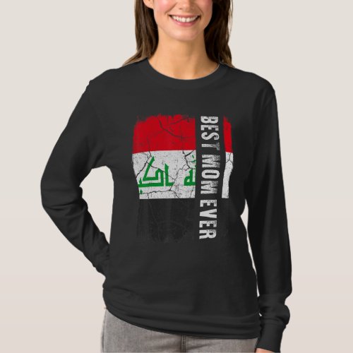Best Iraqis Mom Ever Iraq Flag Mothers Day T_Shirt