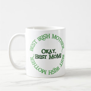 Best Irish Mother coffee mug 2 sided
