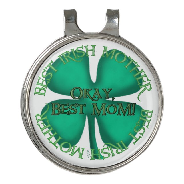 Best Irish Mother hat clip (Front)